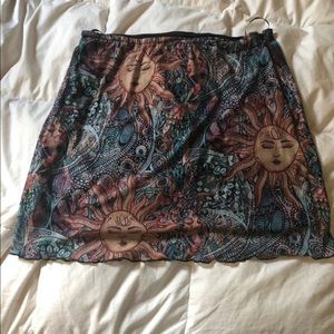 shein mini skirt size large